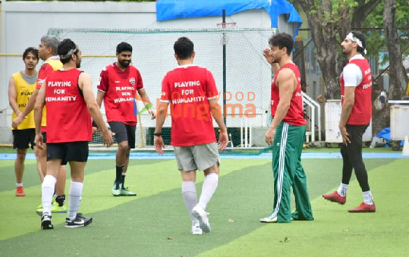 photos tiger shroff and ahan shetty snapped during a football match in juhu 5