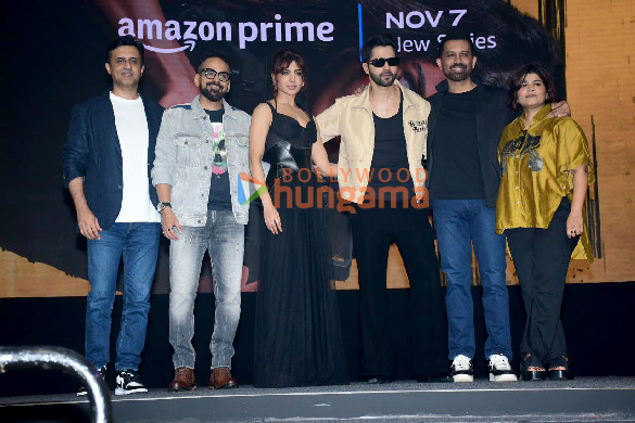 photos varun dhawan samantha ruth prabhu raj nidimoru krishna dk and others snapped at citadel honey bunny teaser launch event 6