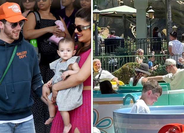 Priyanka Chopra Jonas and Nick Jonas spend time with daughter Malti Marie Chopra in Disneyland; photos and videos go viral