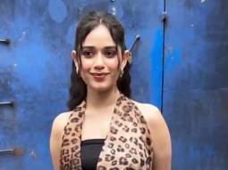 Rocking that animal print! Jannat Zubair poses for paps