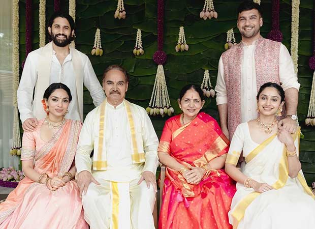 Samanta shares sweet moments from the engagement of Naga Chaitanya and Sobhita Dhulipala; see pics 