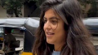 Shenaz Treasury gets clicked in the city by paps