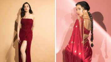 Shraddha Kapoor symbolizing red is a color of Stree