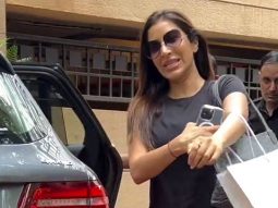 Slaying the all black look! Sophie Choudry