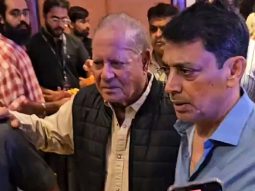 Sohail Khan walks with father Salim Khan for Angry Young Men trailer launch