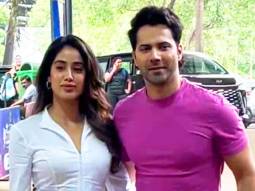 The Bawaal jodi! Janhvi Kapoor & Varun Dhawan get clicked together