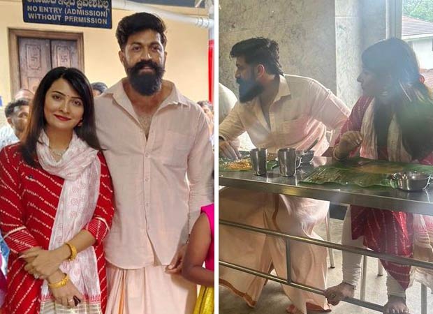 Toxic actor Yash sets out on temple visits with wife Radhika as photos go viral