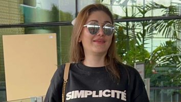 Combination of comfort and style! Shefali Jariwala at the airport