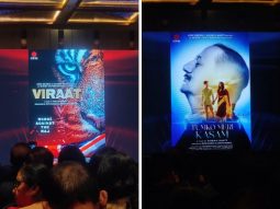Vikram Bhatt, Mahesh Bhatt launch four films at a grand event – historical Rann, wildlife thriller Viraat and romantic dramas Tu Meri Puri Kahaani and Tumko Meri Kasam