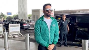 Wow! Ayushmann Khurrana rocks a green jacket at the airport
