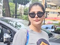 Zareen Khan poses for paps as she gets clicked for her workout session