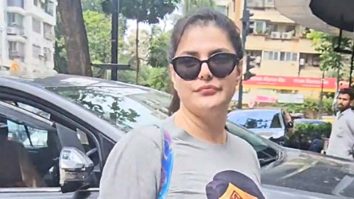 Zareen Khan poses for paps as she gets clicked for her workout session