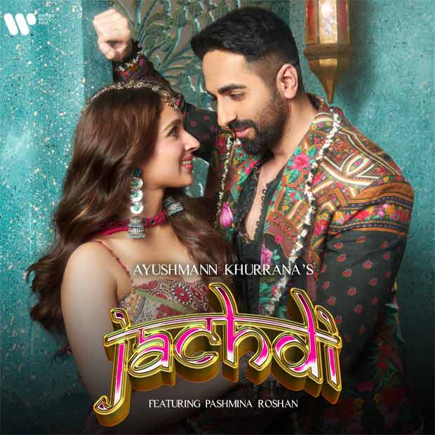 Ayushmann Khurrana y Pashmina Roshan presentan el cartel de su nueva canción de Garba ‘Jachdi’: Bollywood News – Bollywood Hungama