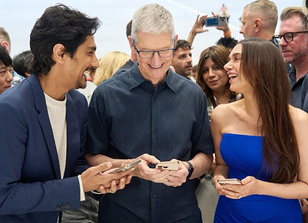 Aditi Rao Hydari and Siddharth meet Tim Cook at Apple Event in California: “What an unforgettable, magical experience” : Bollywood News