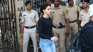 Ananya Panday gets clicked by paps as she arrives at Malaika Arora’s residence