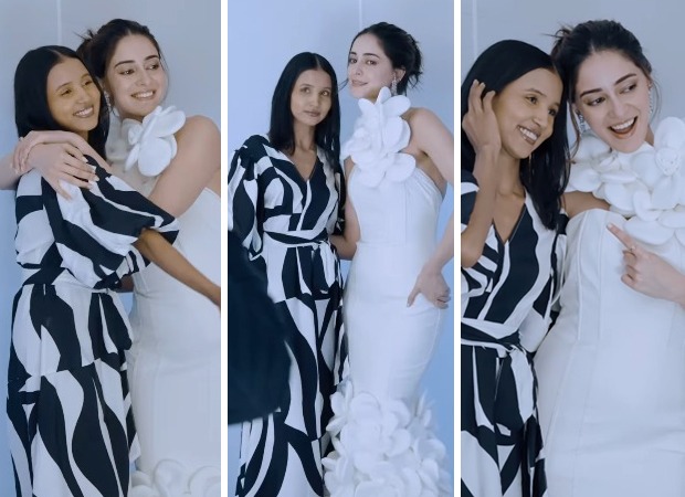 Ananya Panday dons custom couture designed by Nancy Tyagi, watch
