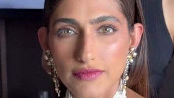 Bedazzling in pearls! Kubbra Sait