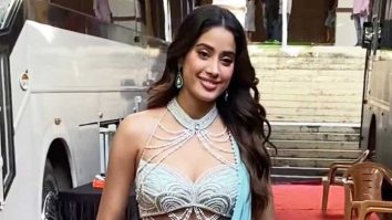 Blue really suits her! Janhvi Kapoor promotes ‘Devara’