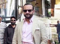 Dapper look! Saif Ali Khan poses for paps as he gets clicked