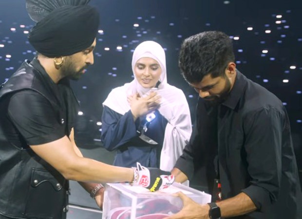 Diljit Dosanjh gifts shoes to Pakistani fan and says, “Hindustan and Pakistan are equal for me”