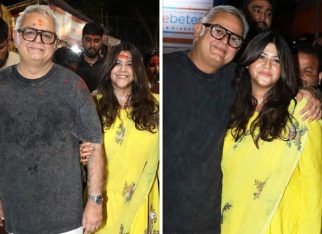 Ektaa R Kapoor and Hansal Mehta seek blessings at Lalbaugcha Raja ahead of The Buckingham Murders release