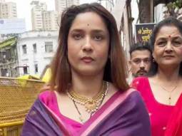 Ganpati Bappa Morya! Ankita Lokhande seeks Bappa’s blessing at Lalbaug