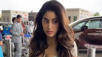 Janhvi Kapoor opts for a comfy look at the airport as she gets clicked