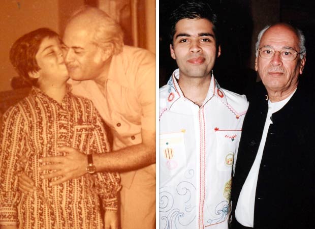 Karan Johar Shared Throwback Photos On His Father’s Birthday