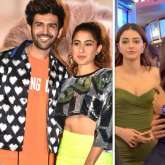 Kartik Aaryan and Sara Ali Khan hug it out at Call Me Bae screening but fans are more concerned about the reaction of Ananya Panday