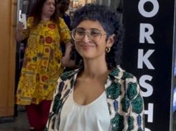 Kiran Rao smiles for paps as she gets clicked in a colorful casual look