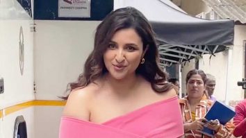 Loving that pink blush! Parineeti Chopra gets clicked by paps