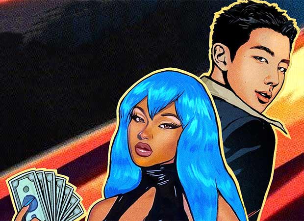 Megan Thee Stallion and BTS’ RM forge a fiery alliance in anime style music video for ‘Neva Play’, watch