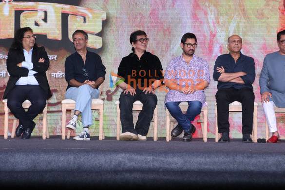 photos aamir khan sajid nadiadwala raj thackeray and others grace the trailer launch of yek number 3