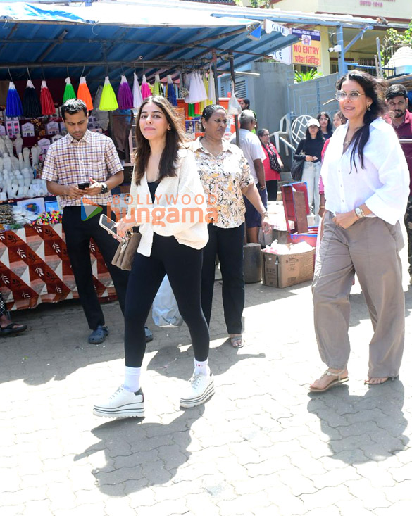 photos alaya f and pooja bedi snapped outside at mount mary church in bandra 6