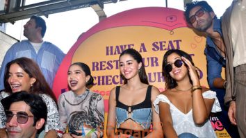 Photos: Ananya Panday snapped promoting her web series Call Me Bae at a metro station in Mumbai