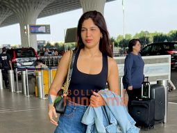 Photos: Bhumi Pednekar and Jitendra Kumar snapped at the airport