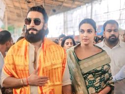 Photos: Deepika Padukone and Ranveer Singh seek blessings at Siddhivinayak Temple