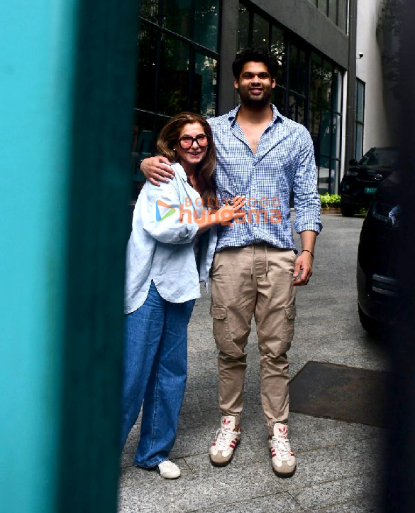 photos dimple kapadia snapped at maddock films office 1