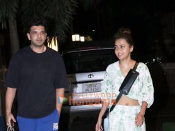 Photos: Karan Kundrra and Tejasswi Prakash snapped in Bandra