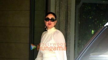 Photos: Kareena Kapoor Khan, Saif Ali Khan and Karisma Kapoor snapped at Randhir Kapoor’s house in Bandra