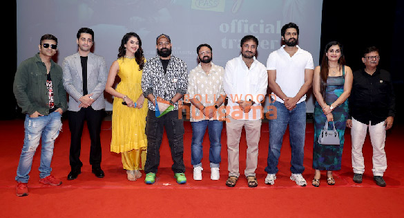 photos kashika kapoor anuj saini and others grace the trailer launch of aayushmati geeta matric pass 1