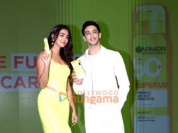 Photos: Pooja Hegde and Vedang Raina snapped at Garnier event in Worli