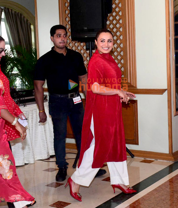 photos rani mukerji snapped at the launch of cancer rose day program 5