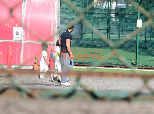 photos saif ali khan taimur ali khan and jehangir ali khan snapped at cricket ground in bandra 1