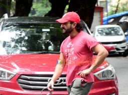 Photos: Saif Ali Khan snapped outside the gym in Bandra