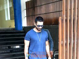 Photos: Shahid Kapoor spotted outside a dental clinic in Khar