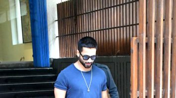 Photos: Shahid Kapoor spotted outside a dental clinic in Khar