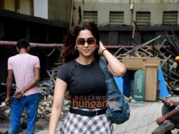Photos: Sharvari and Sunny Kaushal snapped outside a restaurant in Bandra