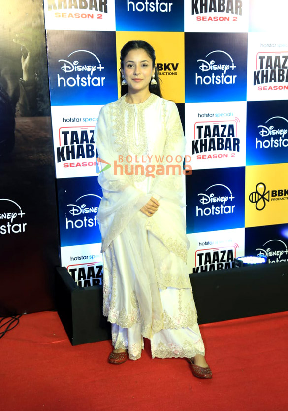 photos tiger shroff shehnaaz gill and others grace the premiere of taaza khabar season 2 4