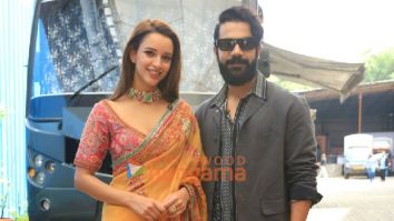 Photos: Triptii Dimri and Rajkummar Rao snapped promoting Vicky Vidya Ka Woh Wala Video at India’s Best Dancer set